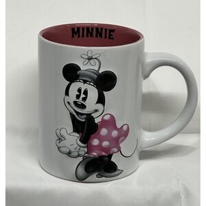 Disney Minnie Mouse Coffee Mug Jerry Leigh‎ Orlando Florida Vintage Style Minnie